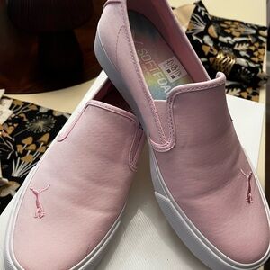 Pink Slip-On Puma Sneakers